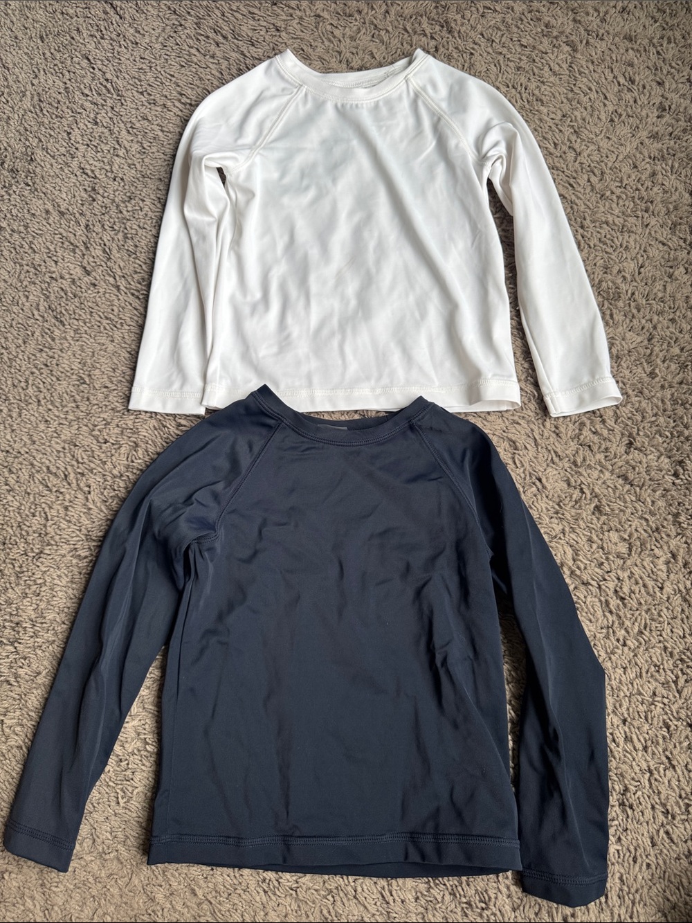 Old Navy Kids Long-Sleeve Rashguard Set - White & Navy